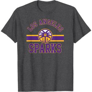 WNBA Los Angeles Sparks Downtown T-Shirt(Dark Heather Grey)