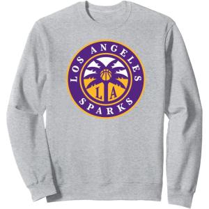 WNBA Los Angeles Sparks Fan Base Sweatshirt(Heather Grey)