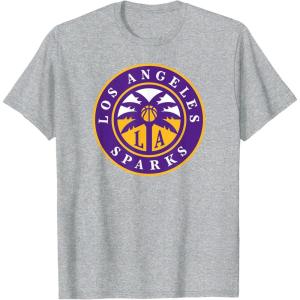 WNBA Los Angeles Sparks Fan Base T-Shirt(Heather Grey)