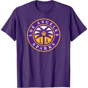 WNBA Los Angeles Sparks Fan Base T-Shirt(Purple)