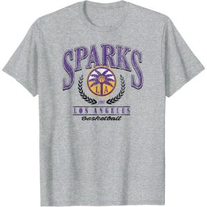 WNBA Los Angeles Sparks Top Class Out of Bounds T-Shirt(Heather Grey)