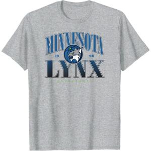 WNBA Minnesota Lynx Courtside T-Shirt(Heather Grey)