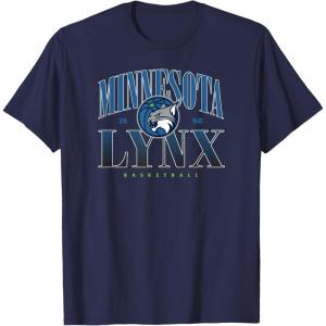 WNBA Minnesota Lynx Courtside T-Shirt(Navy Blue)