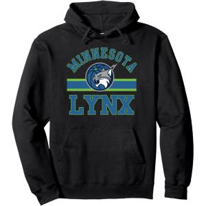 WNBA Minnesota Lynx Downtown Pullover Hoodie(Black)