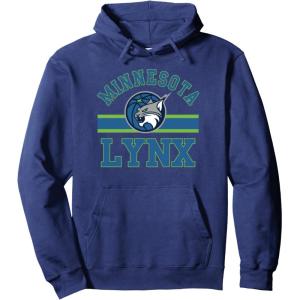 WNBA Minnesota Lynx Downtown Pullover Hoodie(Navy Blue)