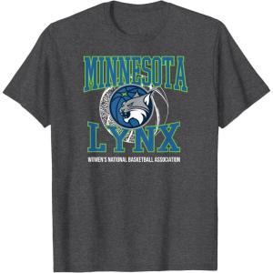 WNBA Minnesota Lynx Home Court T-Shirt(Dark Heather Grey)