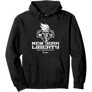 WNBA New York Liberty Carry the Torch Pullover Hoodie(Black)