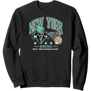 WNBA New York Liberty City Side Sweatshirt(Black)