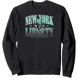 WNBA New York Liberty Courtside Sweatshirt(Black)
