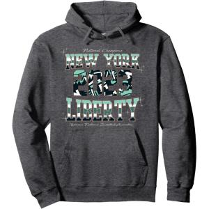 WNBA New York Liberty Done Deal Championship Pullover Hoodie(Dark Heather Grey)