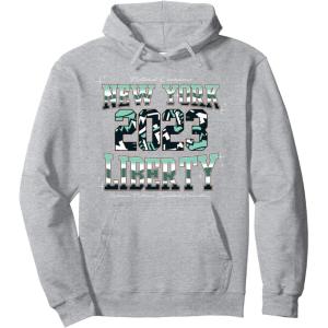WNBA New York Liberty Done Deal Championship Pullover Hoodie(Heather Grey)