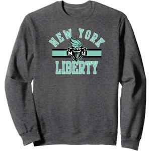WNBA New York Liberty Downtown Sweatshirt(Dark Heather Grey)