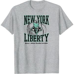 WNBA New York Liberty Home Court T-Shirt(Heather Grey)