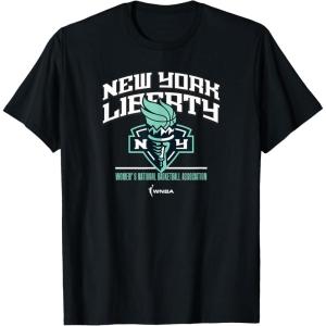 WNBA New York Liberty Jump Start T-Shirt(Black)