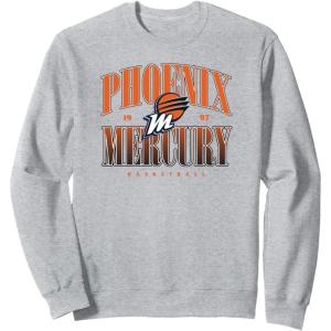 WNBA Phoenix Mercury Courtside Sweatshirt(Heather Grey)