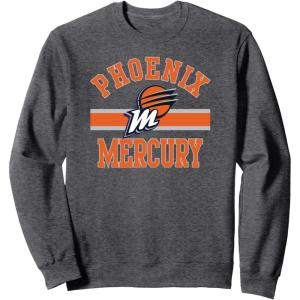 WNBA Phoenix Mercury Downtown Sweatshirt(Dark Heather Grey)