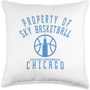 WNBA Property Of Chicago Sky Licensed Throw Pillow