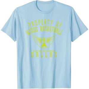 WNBA Property Of Dallas Wings Licensed T-Shirt(Baby Blue)