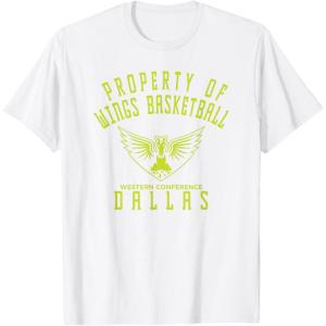 WNBA Property Of Dallas Wings Licensed T-Shirt(White)