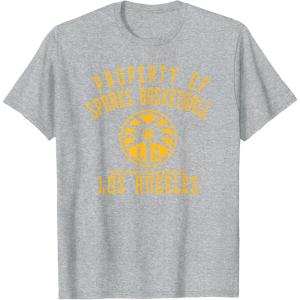 WNBA Property Of Los Angeles Sparks Licensed T-Shirt(Heather Grey)