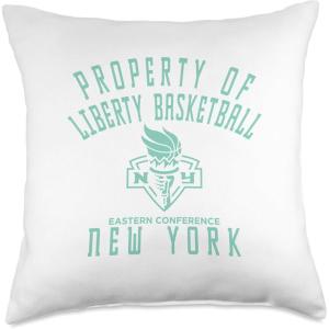 WNBA Property Of New York Liberty Licensed Throw Pillow