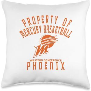 WNBA Property Of Phoenix Mercury Licensed Throw Pillow