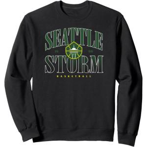 WNBA Seattle Storm Courtside Sweatshirt(Black)