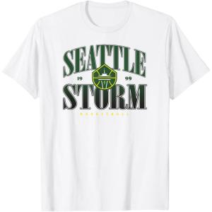 WNBA Seattle Storm Courtside T-Shirt(White)