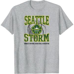 WNBA Seattle Storm Home Court Midtown T-Shirt(Heather Grey)