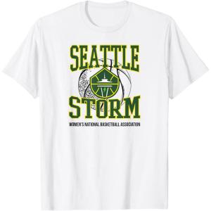 WNBA Seattle Storm Home Court Midtown T-Shirt(White)