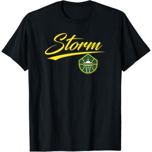 WNBA Seattle Storm Officially Licensed T-Shirt(Black)