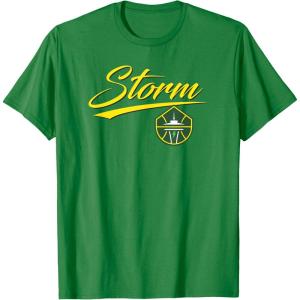 WNBA Seattle Storm Officially Licensed T-Shirt(Kelly Green)