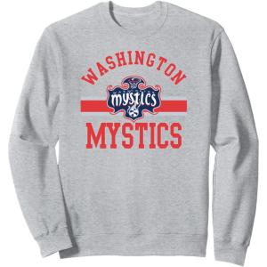 WNBA Washington Mystics Downtown Sweatshirt(Heather Grey)