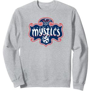 WNBA Washington Mystics Fan Base Sweatshirt(Heather Grey)