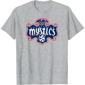 WNBA Washington Mystics Fan Base T-Shirt(Heather Grey)