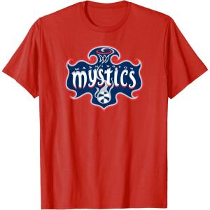 WNBA Washington Mystics Fan Base T-Shirt(Red)