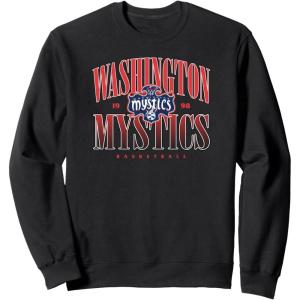 WNBA Washington MysticsCourtside Sweatshirt(Black)