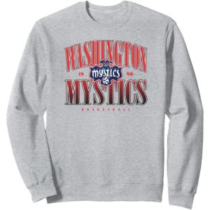 WNBA Washington MysticsCourtside Sweatshirt(Heather Grey)