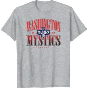 WNBA Washington MysticsCourtside T-Shirt(Heather Grey)