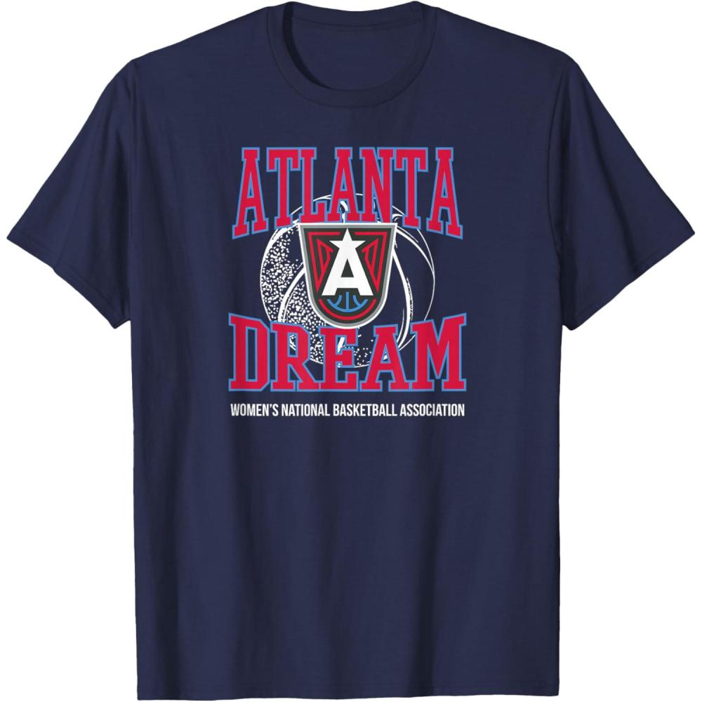 imageWNBA Atlanta Dream Home Court TShirtNavy Blue