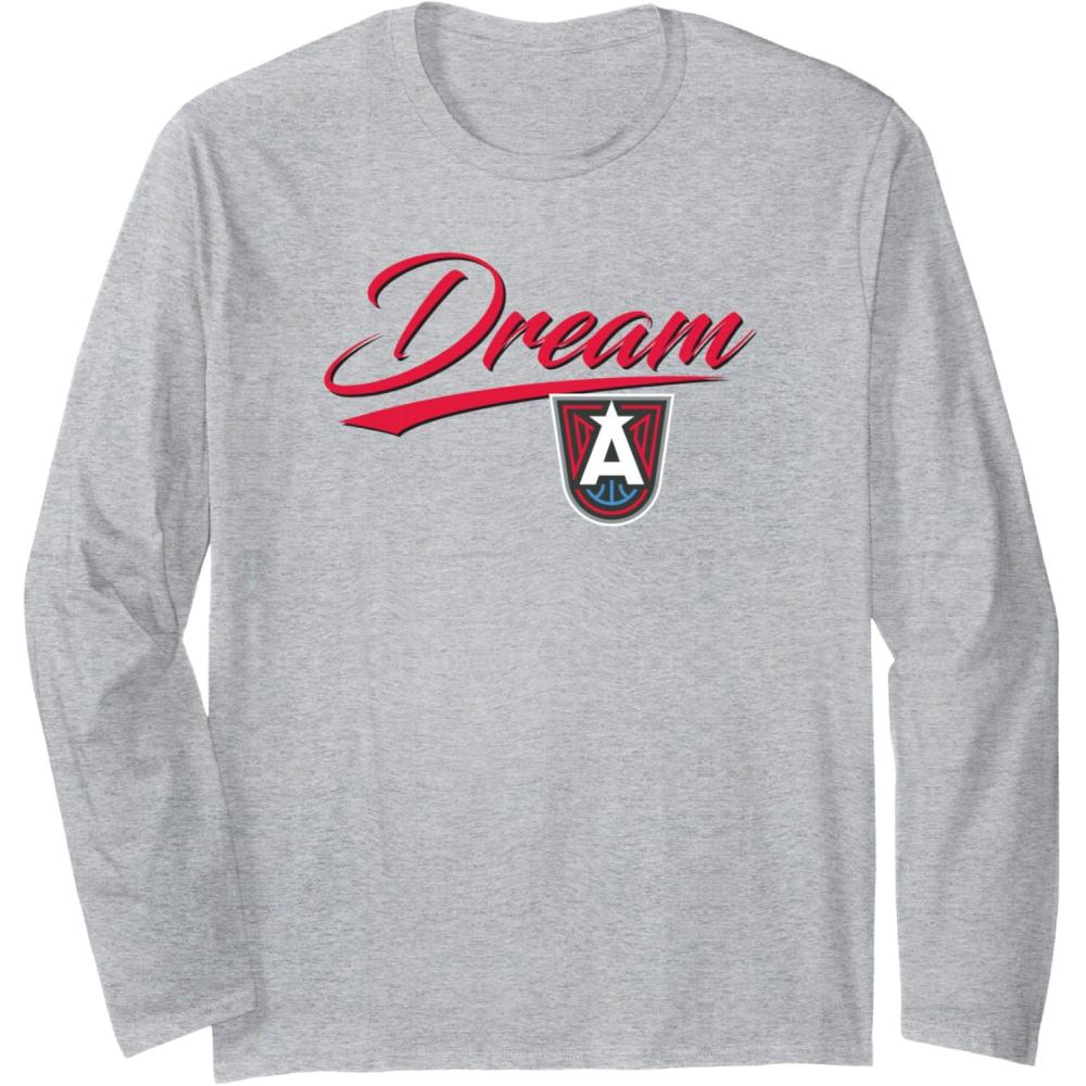 imageWNBA Atlanta Dream Officially Licensed Long Sleeve TShirtHeather Grey