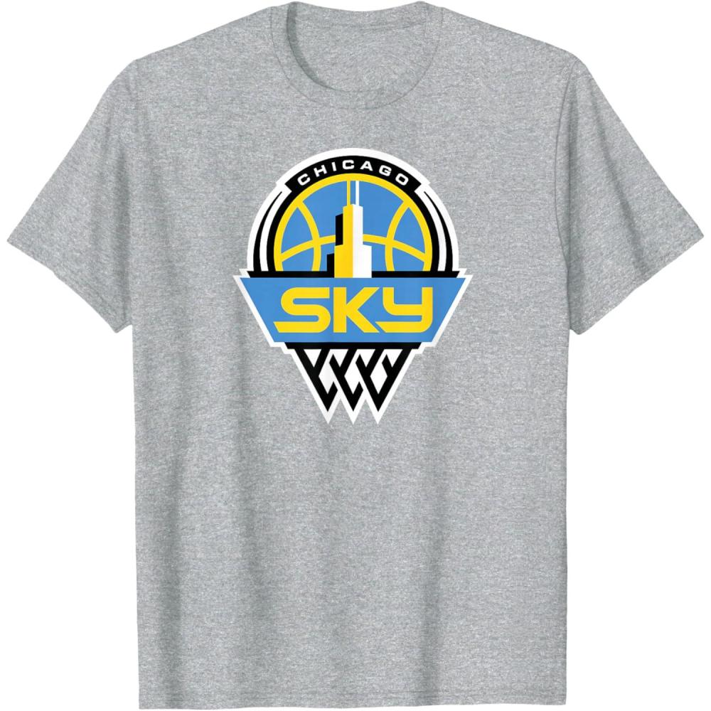 imageWNBA Chicago Sky Fan Base TShirtHeather Grey