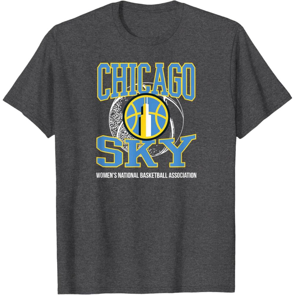imageWNBA Chicago Sky Home Court Midtown TShirtDark Heather Grey