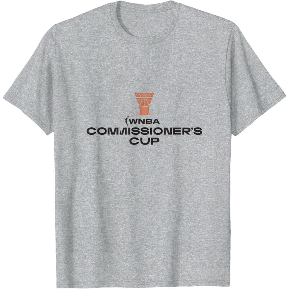 imageWNBA Commissioners Cup Officially Licensed TShirtHeather Grey