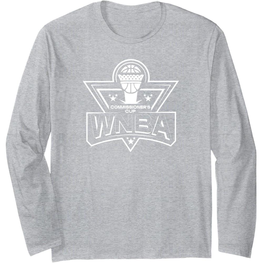 imageWNBA Commissioners Cup Pinnacle Long Sleeve TShirtHeather Grey