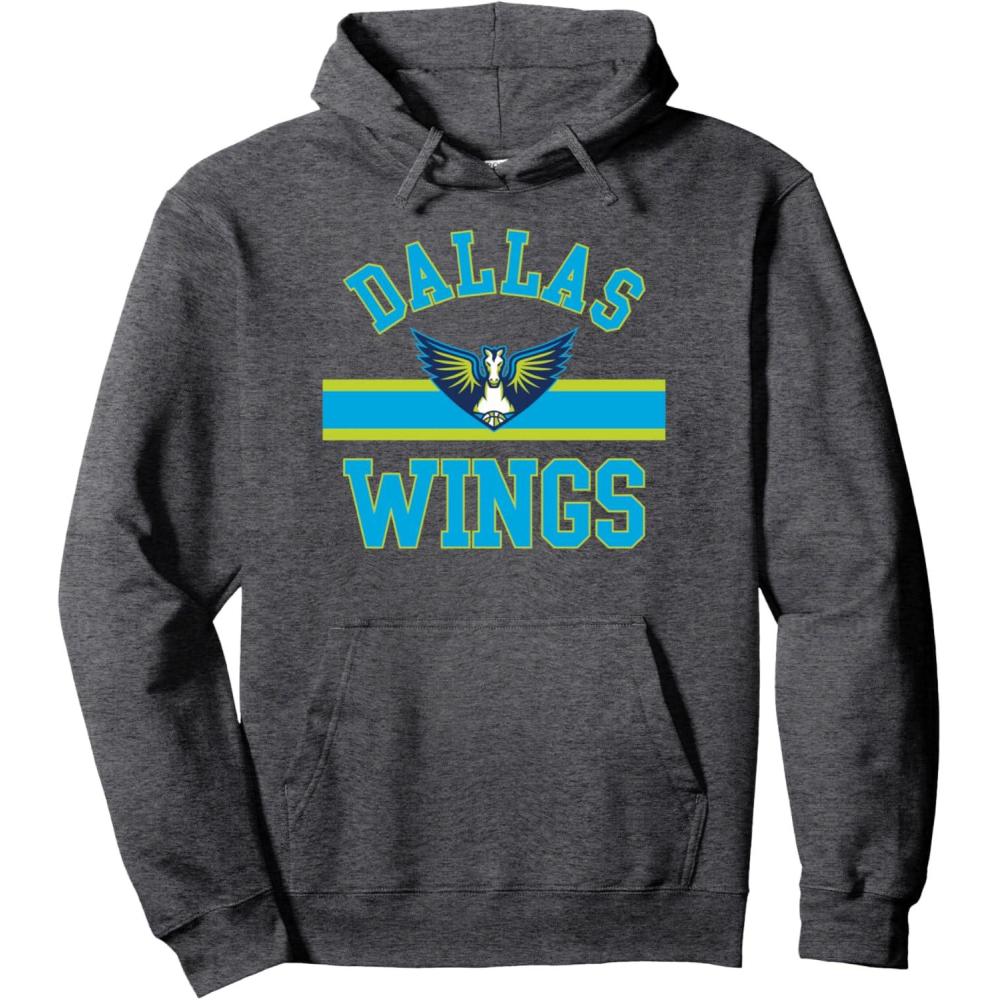 imageWNBA Dallas Wings Downtown Pullover HoodieDark Heather Grey