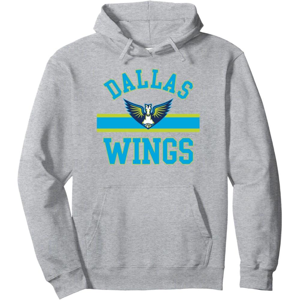 imageWNBA Dallas Wings Downtown Pullover HoodieHeather Grey