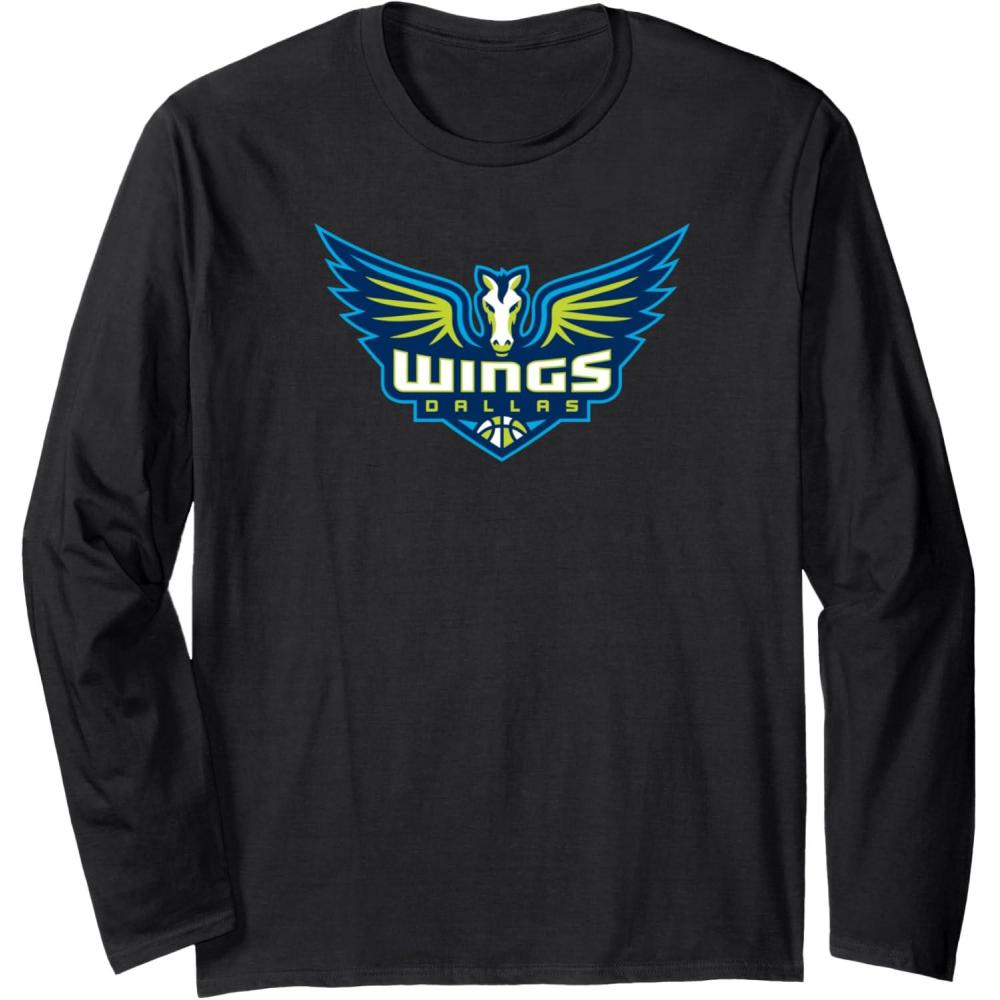 imageWNBA Dallas Wings Fan Base Long Sleeve TShirtBlack