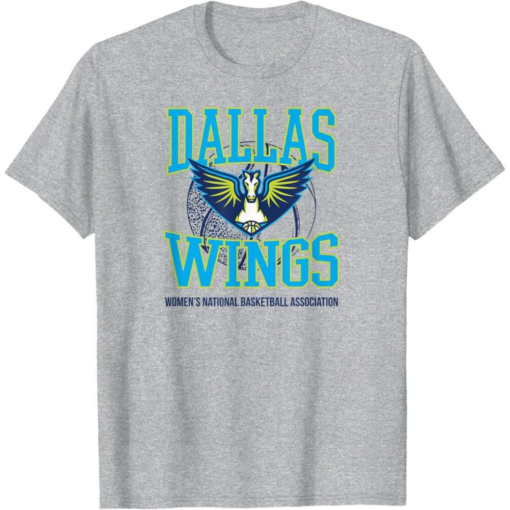 imageWNBA Dallas Wings Home Court TShirtHeather Grey