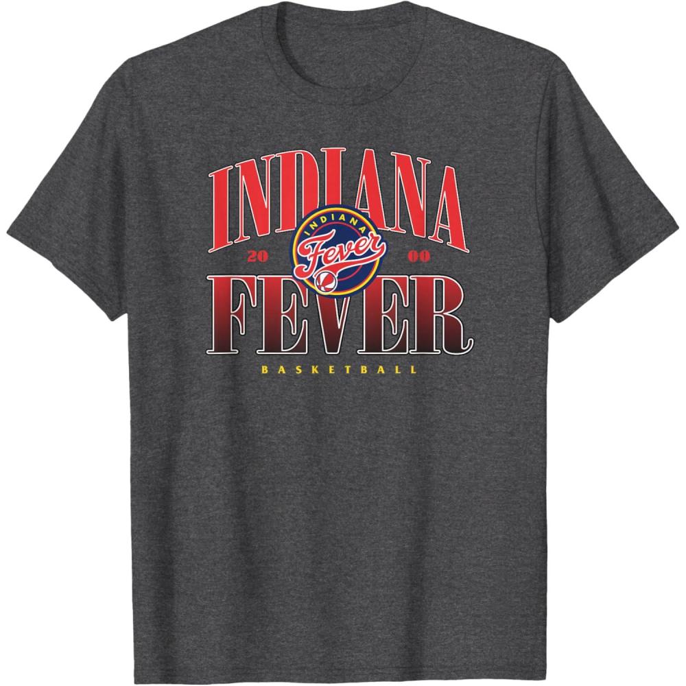imageWNBA Indiana Fever Courtside TShirtDark Heather Grey